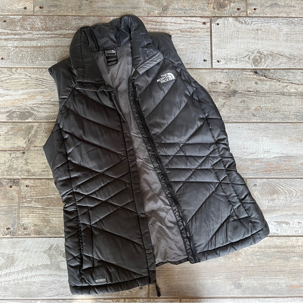 The North Face Black Puffer Vest